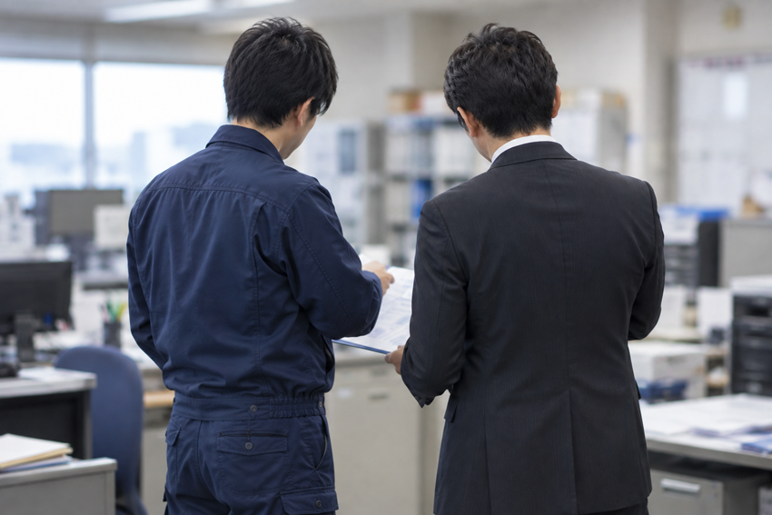 働く様子